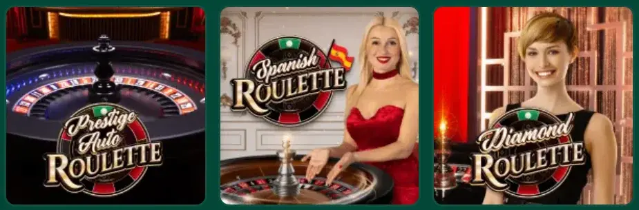 Roulette Games with Dealers