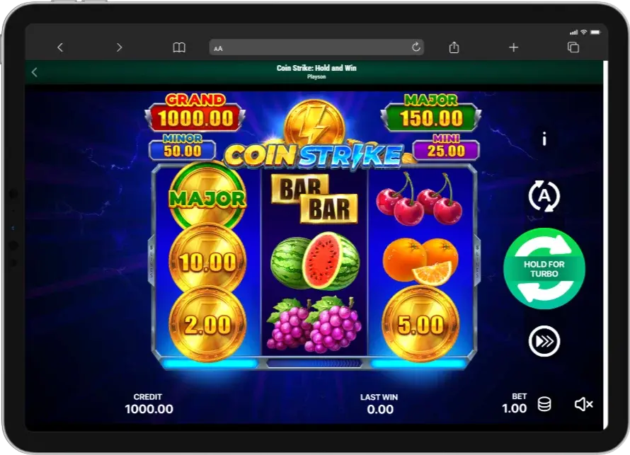 Mobile Version for Games at Casino Richard App